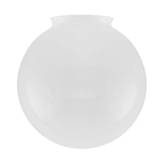 Klotskärm 100, vitt överfångsglas 20cm