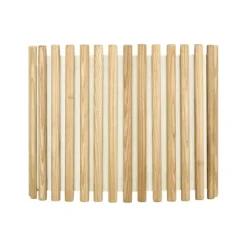 Komorebi lampskärm medium rectangular, ek
