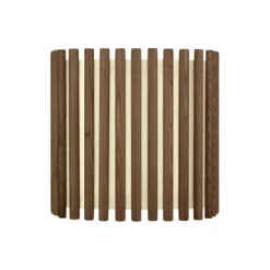 Komorebi lampskärm medium square, mörkbetsad ek