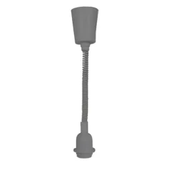 Komplett hissupphäng, grå 160cm