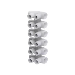 Kopplingslist vit, 3-pack