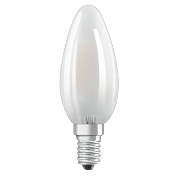 Kronljus LED filament E14 4,5W(40W) matt dimbar