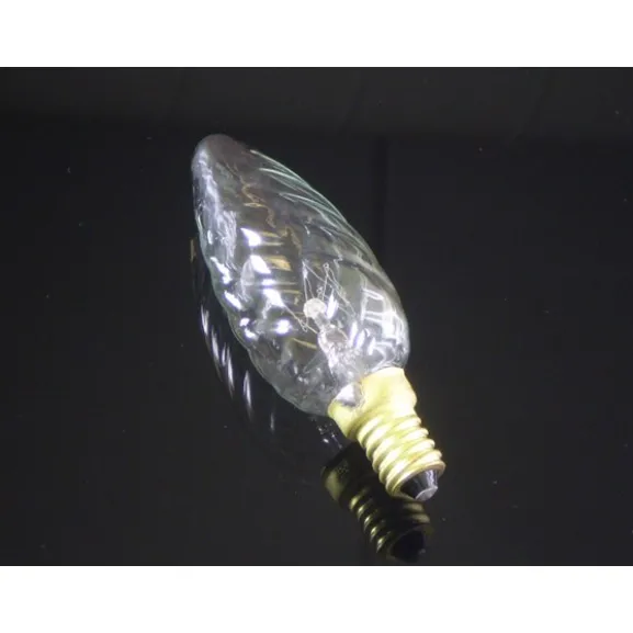 Kronljus vridna klar E14, 40W