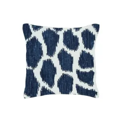 Kuddfodral 45x45 Jiraffa Blå