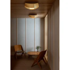 Kuulto 9100 tak/vägg plafond, vit 52cm 3000K
