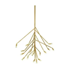 Kvist 16 taklampa, råmässing 130cm