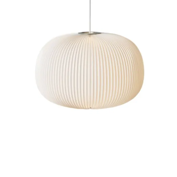 Lamella 1 pendel, vit/aluminium