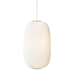 Lamella 2 pendel, vit/aluminium