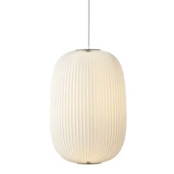 Lamella 2 pendel, vit/guld