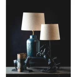 Lampa Häst Stegrande, svart