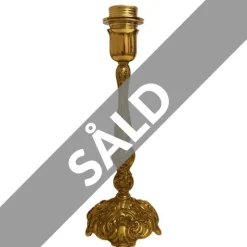 Lampfot Brass Column, mässing