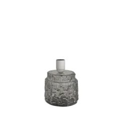 Lampfot Glas transpatent, 20 cm