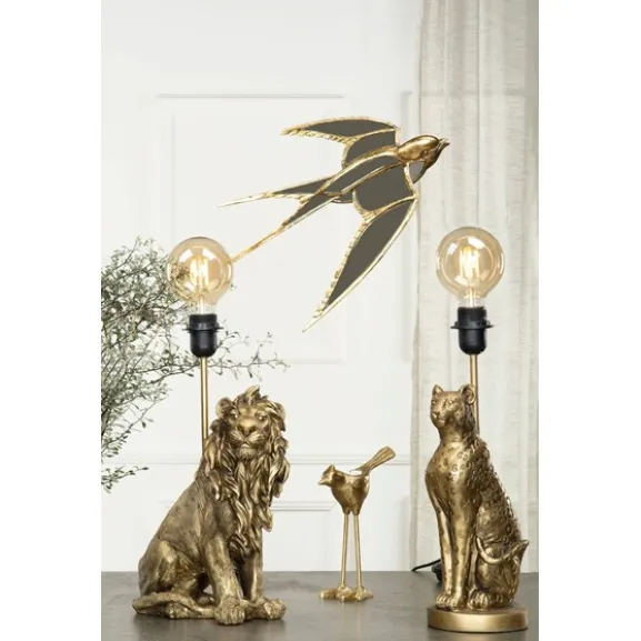 Lampfot Lejon, Mörkguld