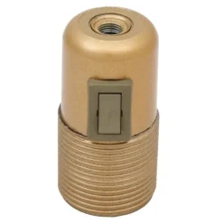 Lamph E27 vipp gäng guld