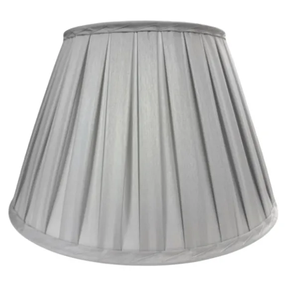 Lampskärm 35.a Boxpleated Ljusgrå 35 cm