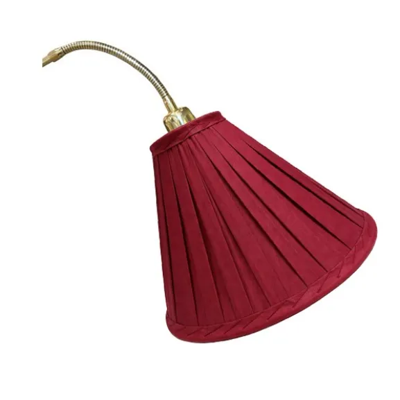 Lampskärm Boxplated Vinröd 24cm