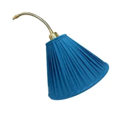 Lampskärm Handplated Kornblå 24cm