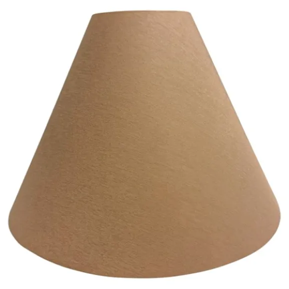 Lampskärm Kon Beige/Guld 24 cm