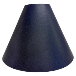 Lampskärm Kon Mörkblå/Guld 24 cm