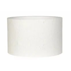 Lampskärm Linne Cylinder Creme 40cm