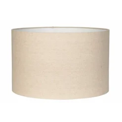 Lampskärm Linne Cylinder Natur 40cm