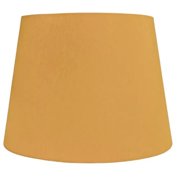 Lampskärm Oval Gul/Vit 25 cm