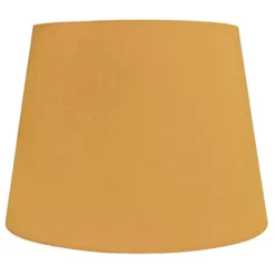 Lampskärm Oval Gul/Vit 28cm