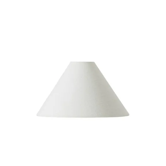 Lampskärm Qvist Conical, 102 Linen Off-White, 25cm