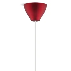 Lamptop musica, mattröd 11,7cm