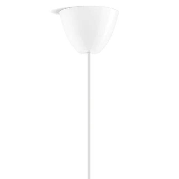 Lamptop round, blankvit 11,7cm