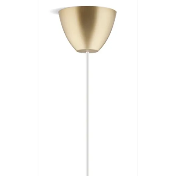 Lamptop round, mässing 11,7cm
