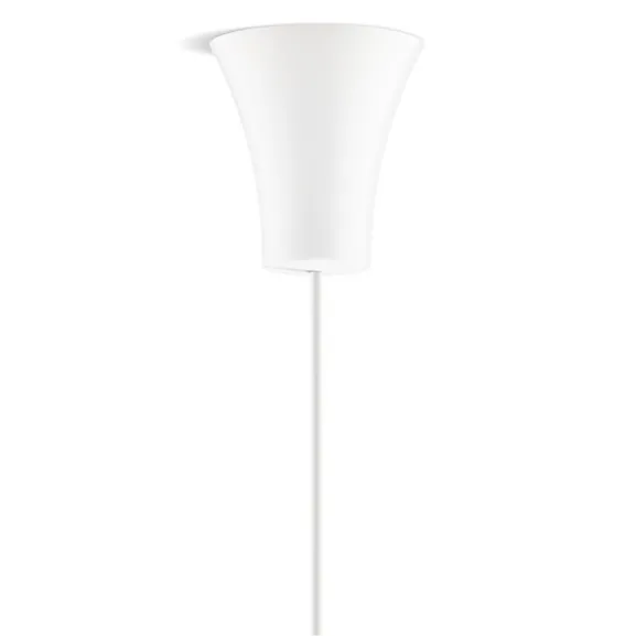 Lamptop tjus, mattvit 11,7cm