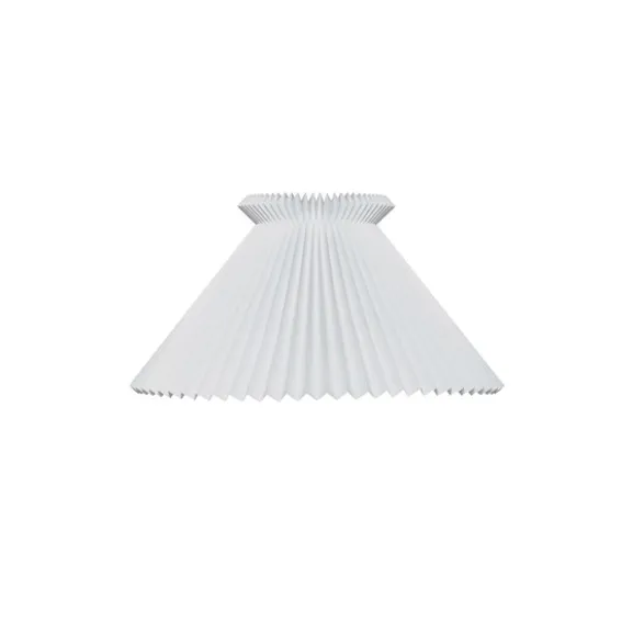 Le Klint 6 lampskärm, Vit Papper 38 cm
