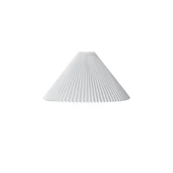 Le Klint 12 lampskärm, Vit Papper 27 cm