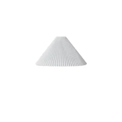 Le Klint 12 lampskärm, Vit Standard 21 cm
