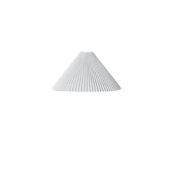 Le Klint 12 lampskärm, Vit Standard 19 cm
