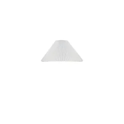 Le Klint 2 lampskärm, Vit Standard 14 cm