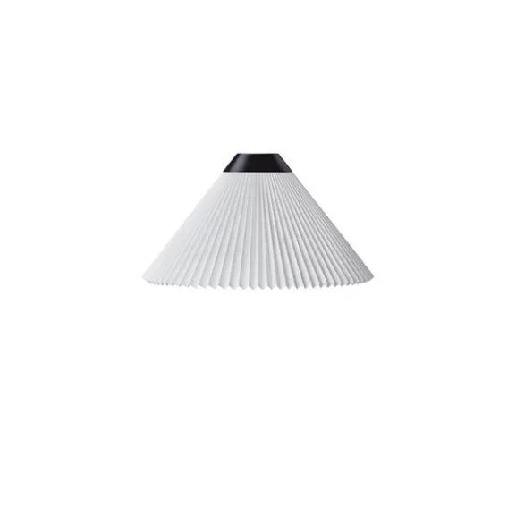 Le Klint 12 Svart lampskärm, Vit 23 cm