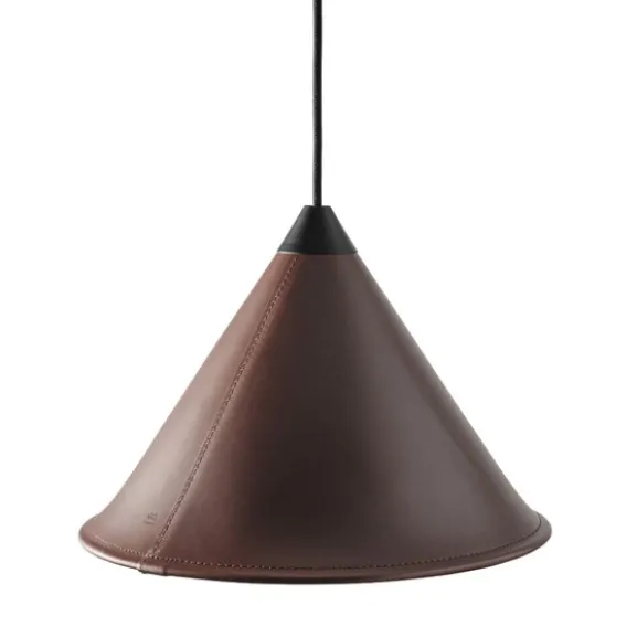 Leather Cone Namibia Taklampa Chocolate 35 cm