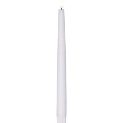 LED Antikljus 2-pack Flamme Slim Vit 28,5cm
