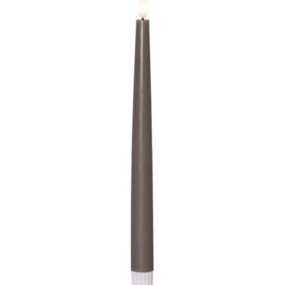 LED Antikljus 2-pack Flamme Slim Mullvad 28,5cm