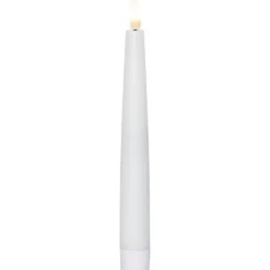 LED Antikljus 4-pack Flamme Slim Vit 20cm