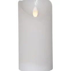 LED Blockljus Glow Vit 15 cm