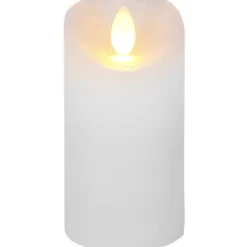 LED Blockljus Glow Vit 10cm