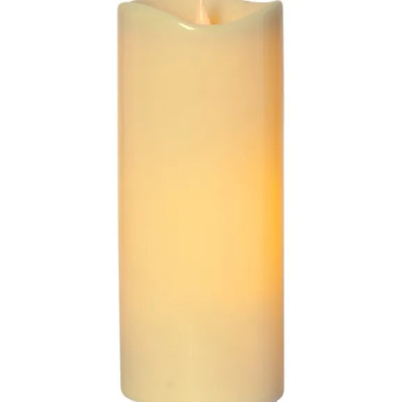 LED Blockljus Grande Beige 31 cm