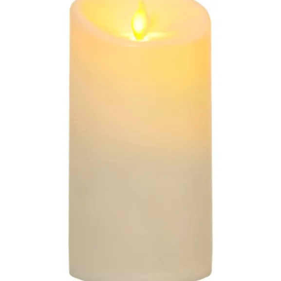 LED Blockljus M-Twinkle Elfenben 17,5cm