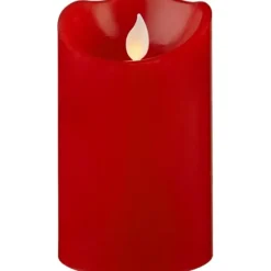 LED Blockljus M-Twinkle Röd 12,5cm