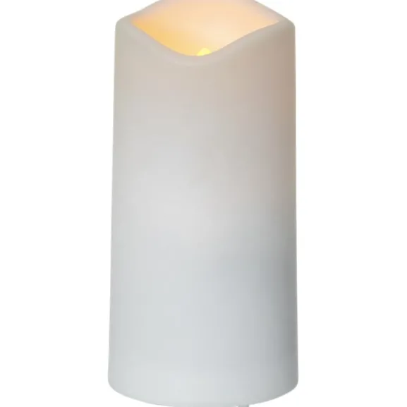 LED Blockljus Serene Vit 10cm