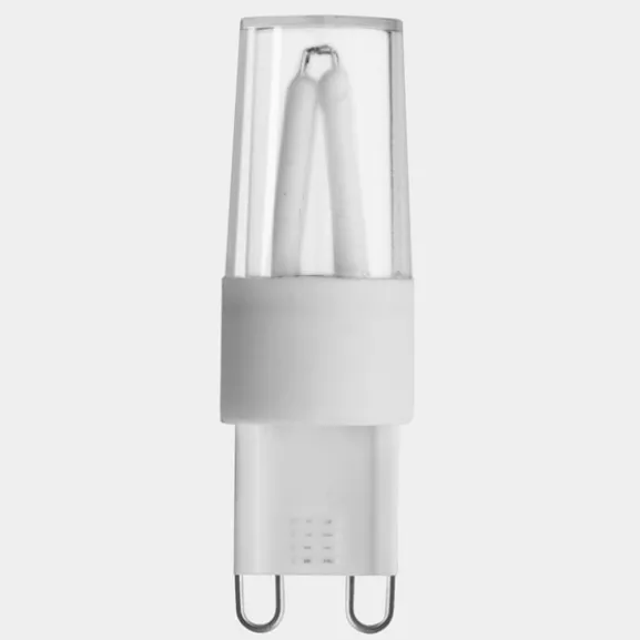 LED G9 klar vitt filament 0,8W 2700K dimbar