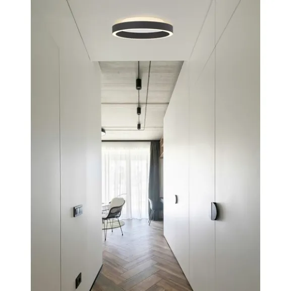 LED Plafond Backlight String Ø30, Vit 25W 3-stegs dimning - Minne